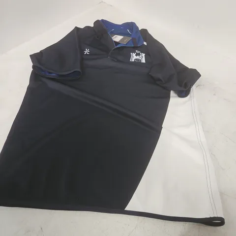 KUKRI RUGBY JERSEY – NAVY/BLUE WITH WHITE CREST, SIZE M