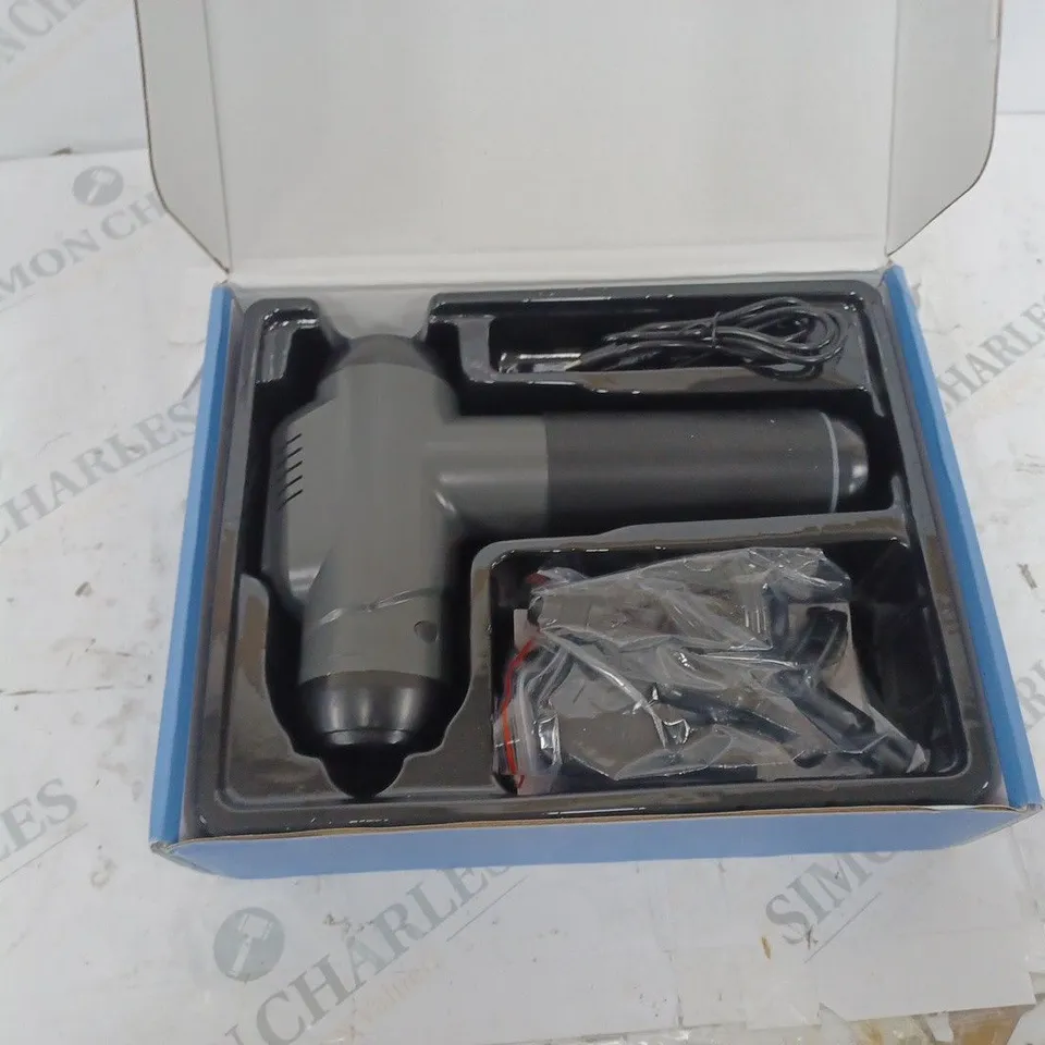 FASCIA GUN DEEP TISSUE MASSAGER BOXED 