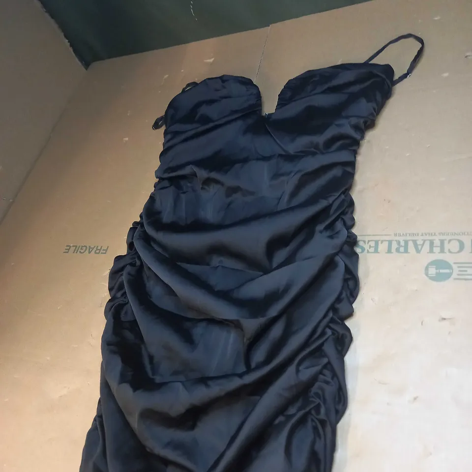 OH POLLY RUCHED MINI DRESS SIZE 14