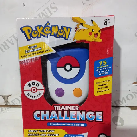 POKΓMON TRAINER CHALLENGE PIKACHU & PALS EDITION
