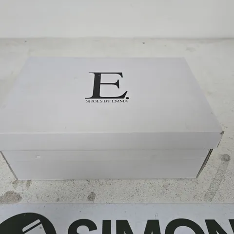 E. SHOES BY EMMA UDAIPUR BLACK WEDGE ESPADRILLE MULES β UK 5