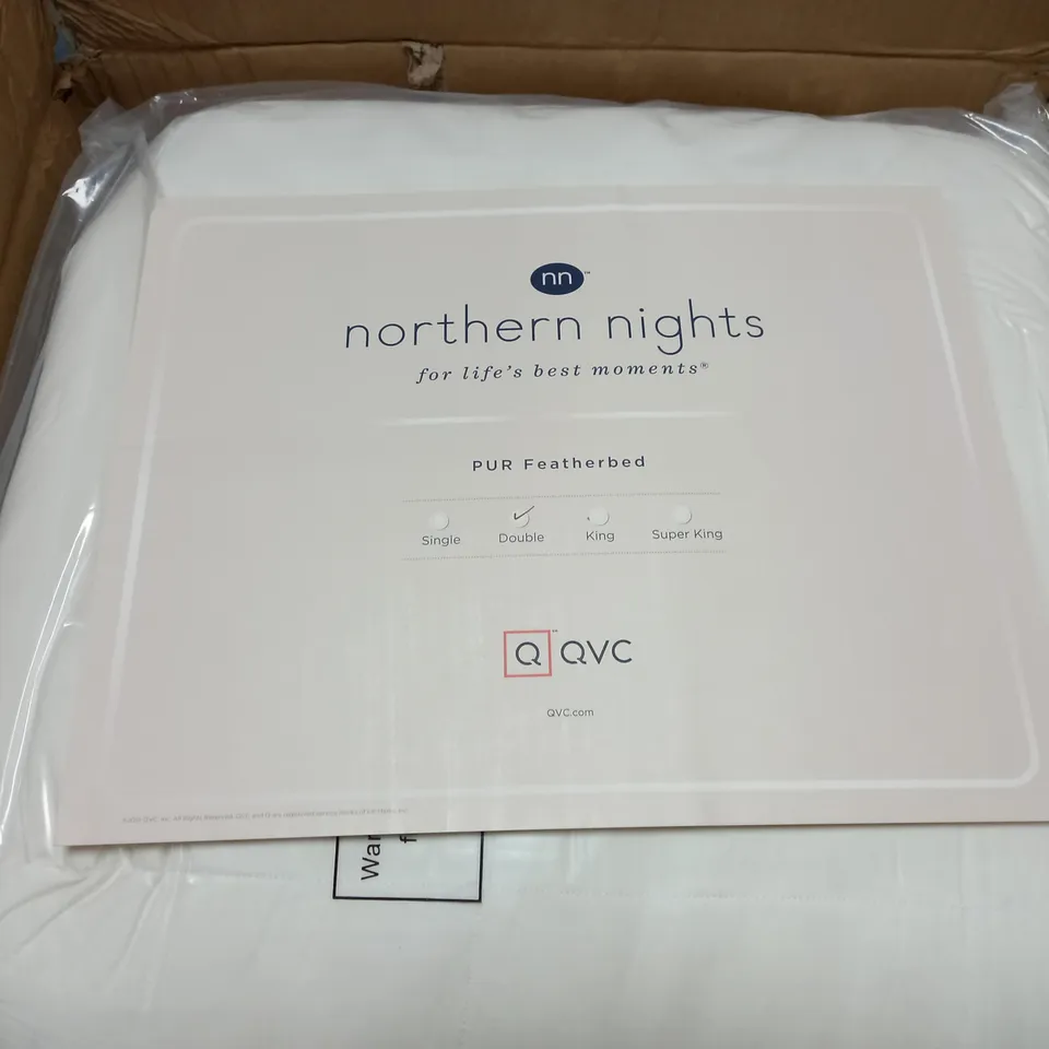 PUR FEATHER BY NORTHERN NIGHTS EXTRA DEEP FEATHERBED 