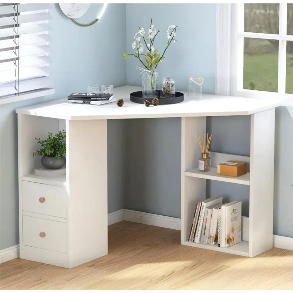 BOXED LARIYAH 90CM W L-SHAPED WRITING DESK (1 BOX)