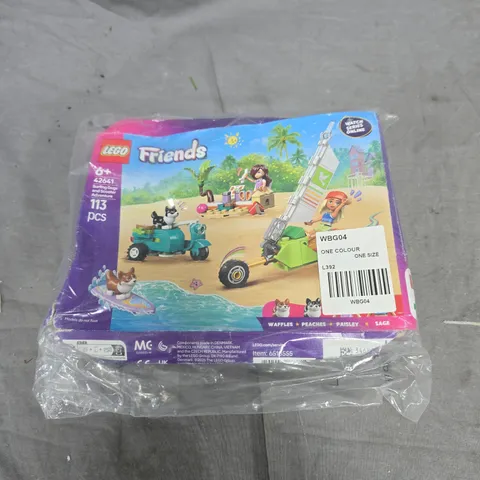 LEGO FRIENDS SURFING DOGS AND SCOOTER ADVENTURE 113 PIECES, 42641. 6+