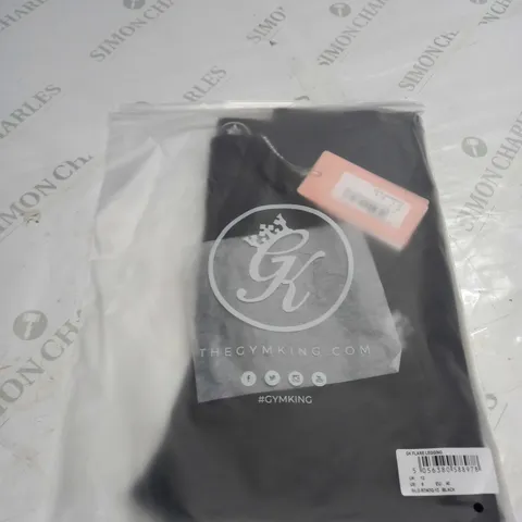 BAGGED GYMKING FLARE LEGGINGS SIZE 12