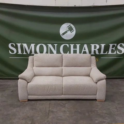 QUALITY DESIGNER ITALIAN MADE DEGANO SLIM 3 SEATER FABRIC SOFA - SOFA