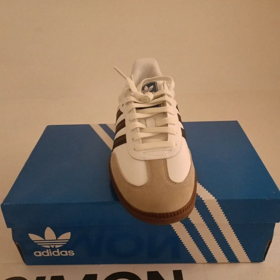ADIDAS SAMBO OG WHITE/GREY/BLACK UK 9 BOXED