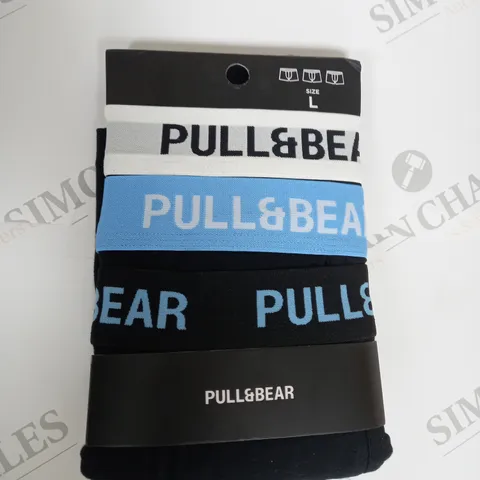 PACK OF 3 PULL AND BEAR BOXERS SIZE L