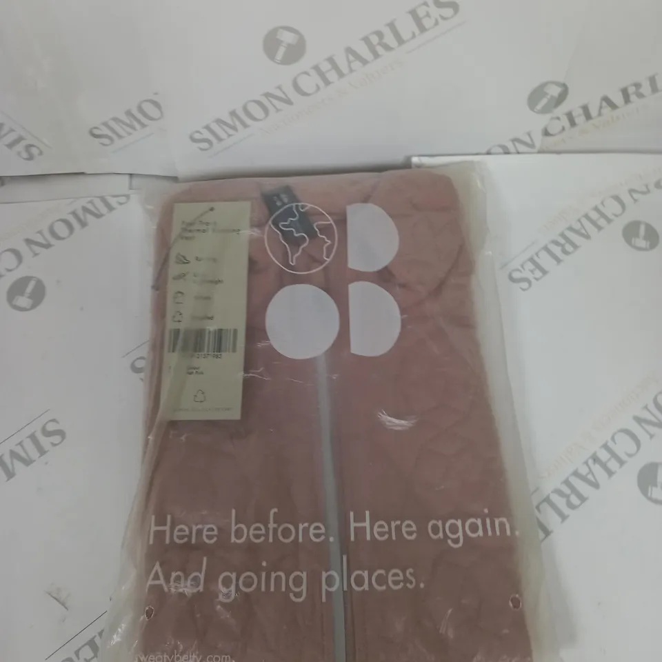 SWEATY BETTY FAST TRACK THERMAL RUNNING VEST SIZE S