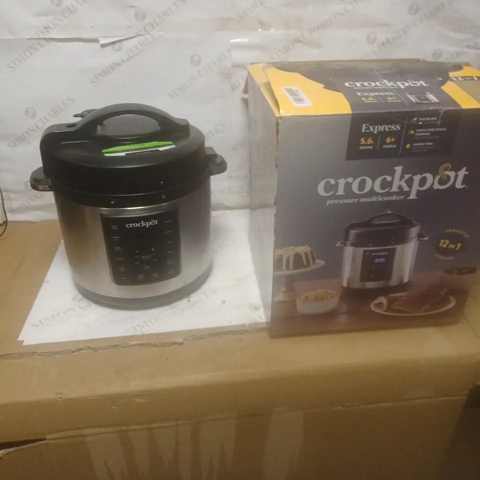 CROCKPOT EXPRESS PRESSURE MULTI COOKER