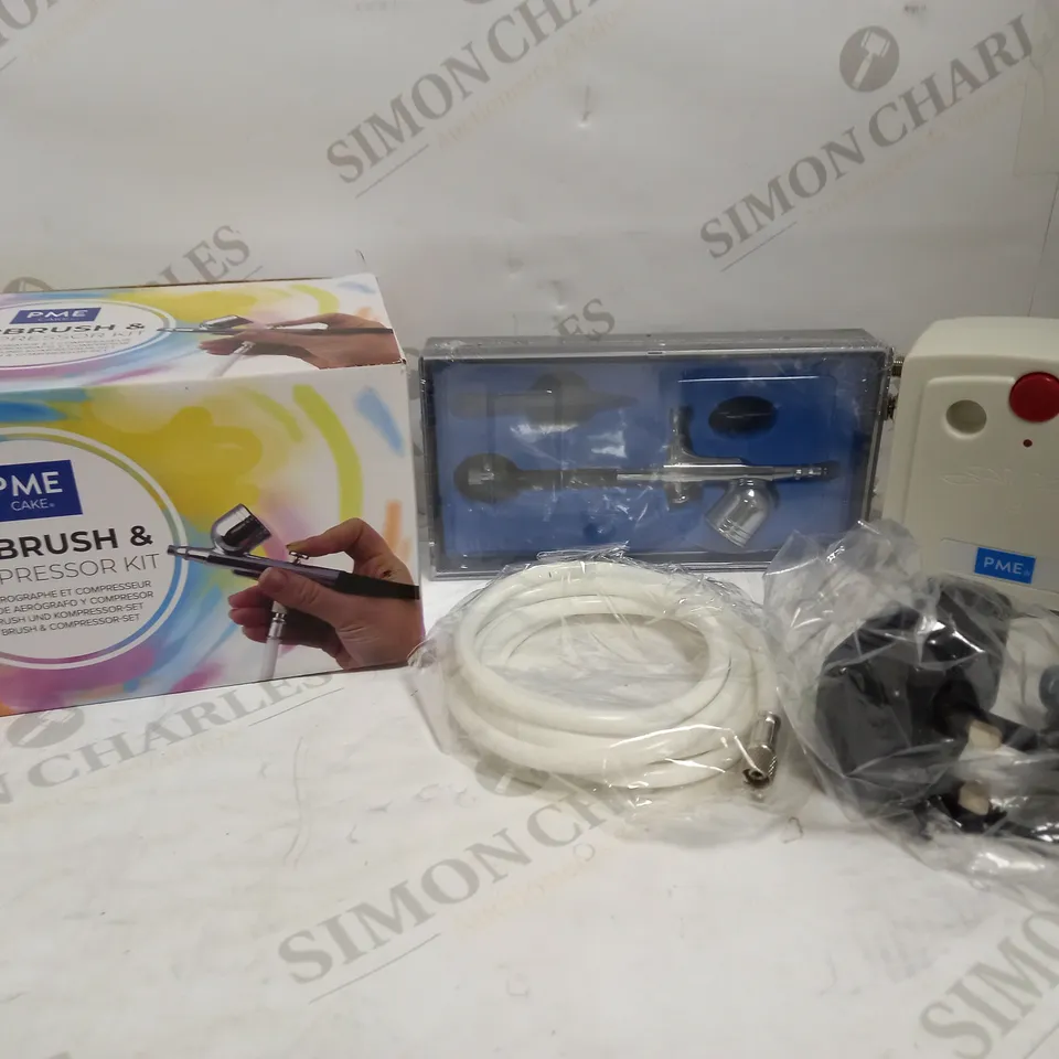 PME CAKE AIRBRUSH & COMPRESSOR KIT