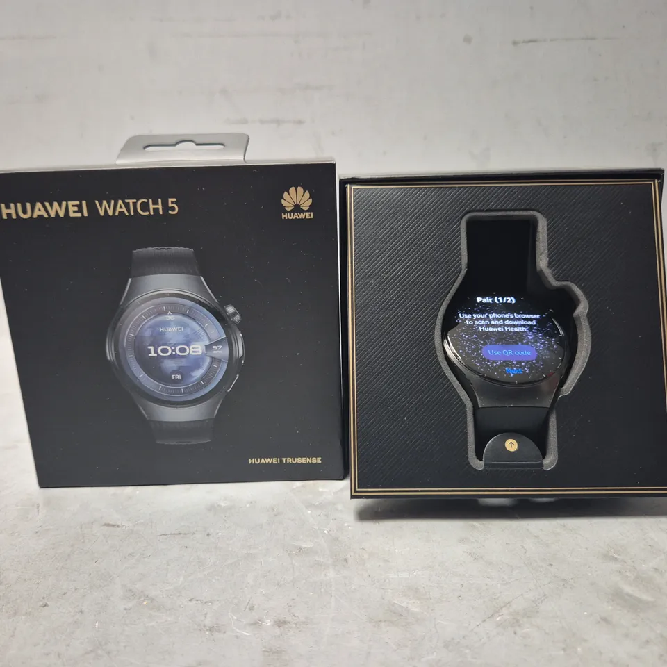 BOXED HUAWEI WATCH 5 DIGITAL WATCH
