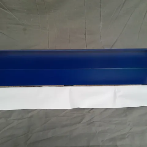 MUSTARD THE LEDGE METAL SHELF IN BLUE - LARGE