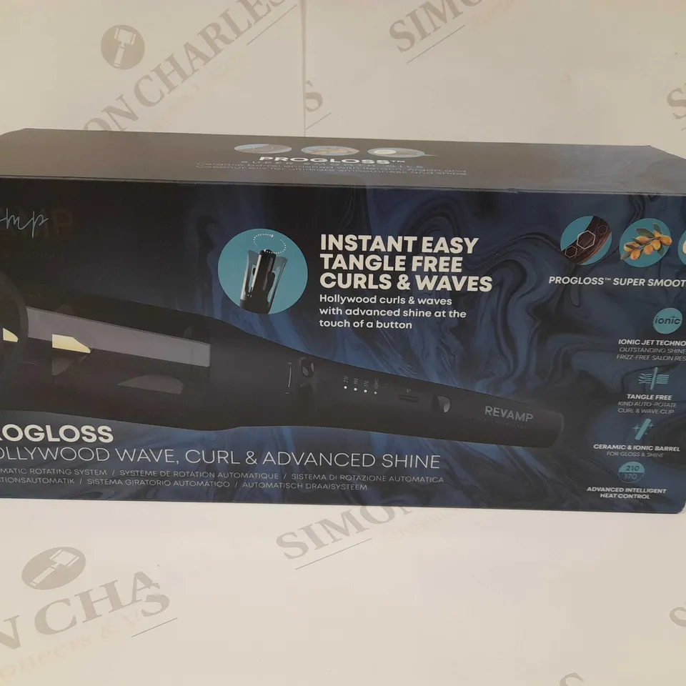 BOXED REVAMP PROGLOSS HOLLYWOOD WAVE, CURL AND ADVANCED SHINE