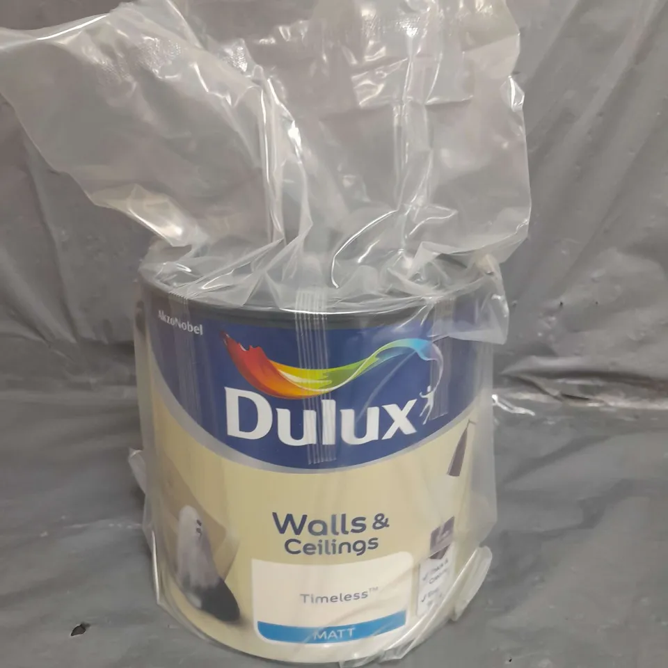 DULUX WALLS & CEILINGS TIMELESS MATT EMULSION PAINT, 2.5L