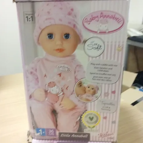 BOXED BABY ANNABELL LITTLE ANNABELL