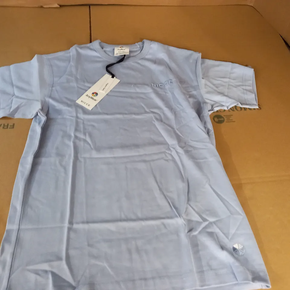 NICCE ANYWEAR BLUE T-SHIRT - XS
