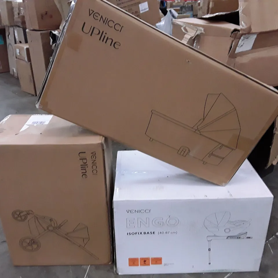 UPLINE 3 IN 1 PLUS BASE - 12 PIECE TRAVEL SYSTEM (3 BOXES)