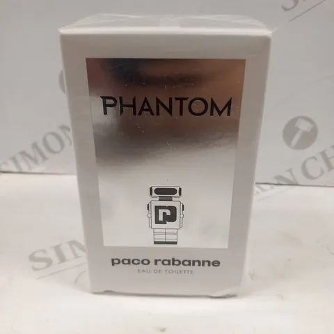 BOXED AND SEALED PACO RABANNE PHANTOM EAU DE TOILETTE 50ML
