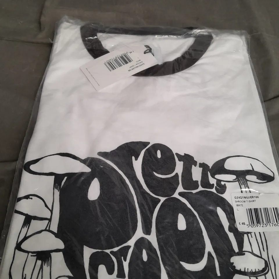 PRETTY GREEN SHROOM T-SHIRT SIZE L