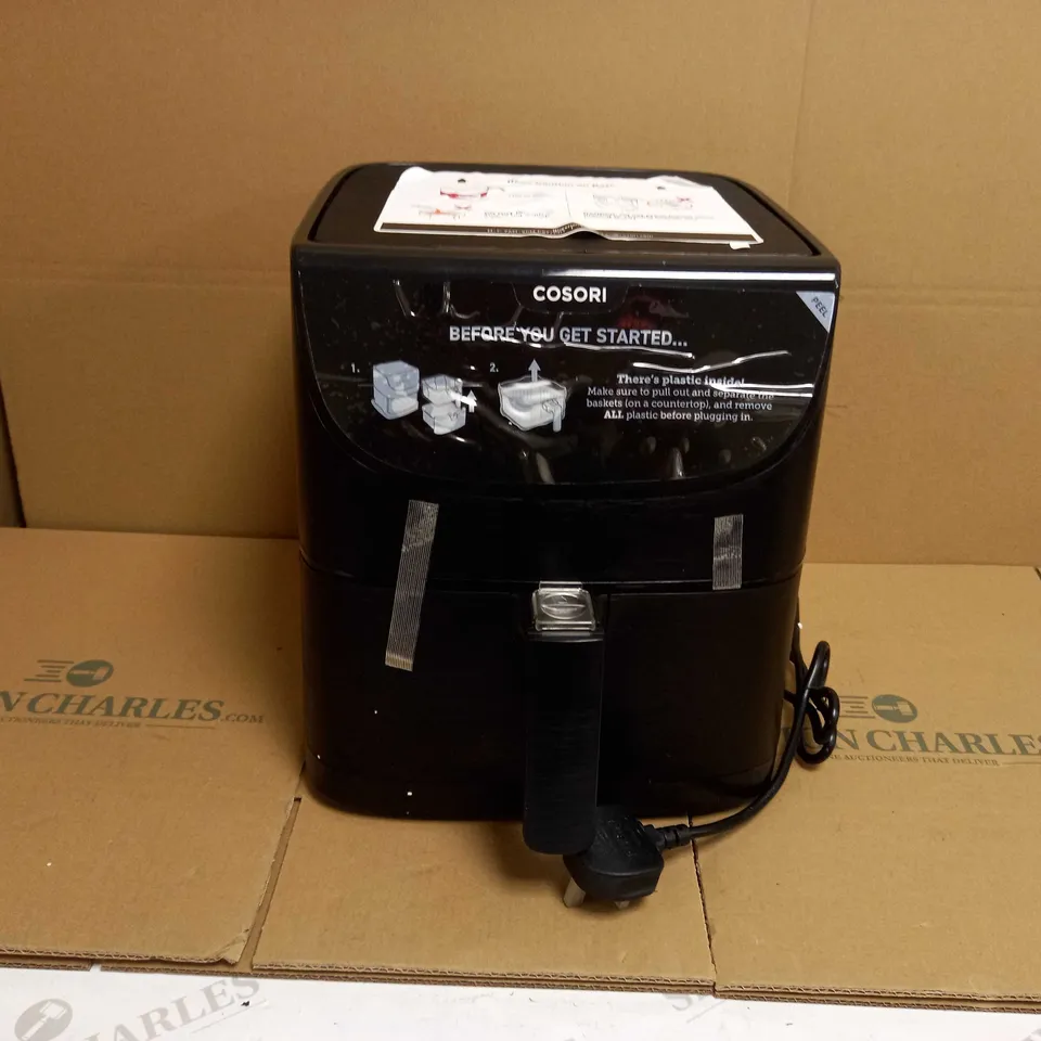 COSORI AIR FRYER XXL, OIL-FREE AIR FRYER, LED ONE-TOUCH SCREEN, TIMER & TEMPERATURE CONTROL, 1700W