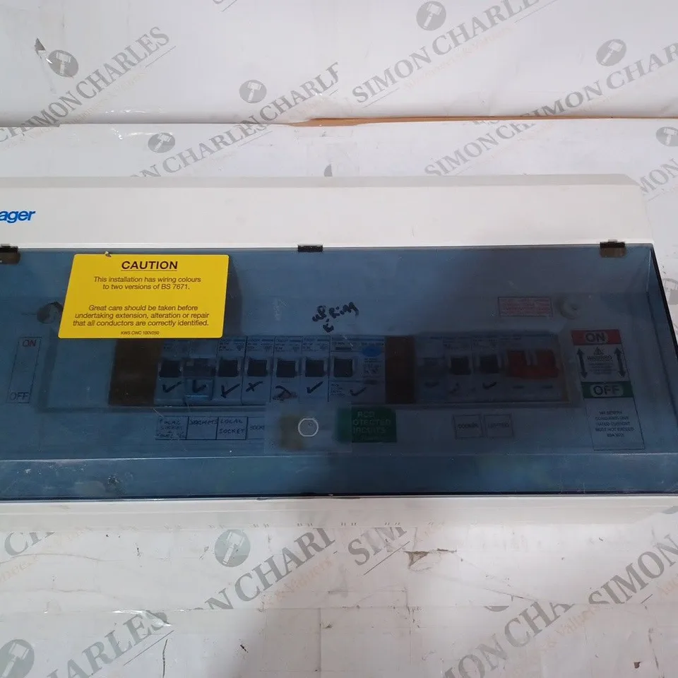 HAGER VECOS48-6H INS CONSUMER UNIT