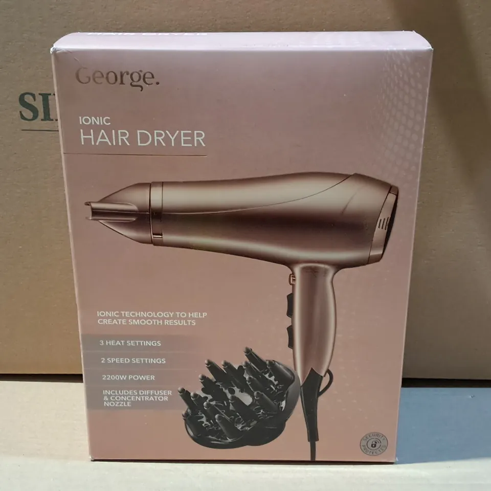 BOXED IONIC HAIR DRYER