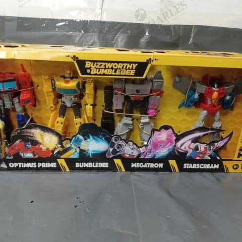 TRANSFORMERS 4 PIECE FIGURE SET