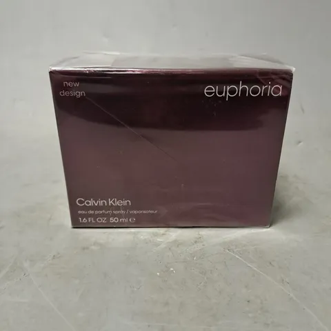 BOXED AND SEALED CALVIN KLEIN EUPHORIA EAU DE PARFUM 50ML