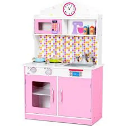 BOXED COSTWAY KIDS COOKING PRETEND PLAY TOY SET