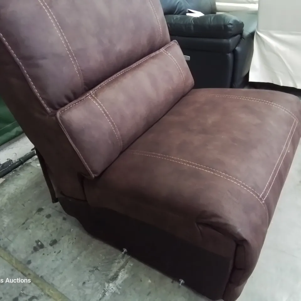 DESIGNER BROWN LEATHER SECTION