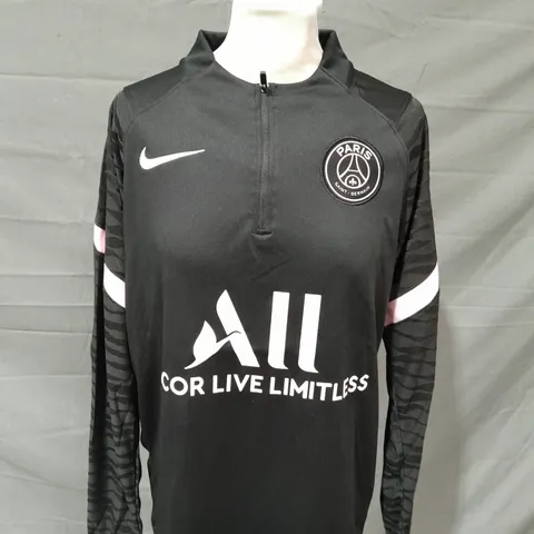 NIKE PARIS SAINT GERMAN QUATER ZIP - SMALL