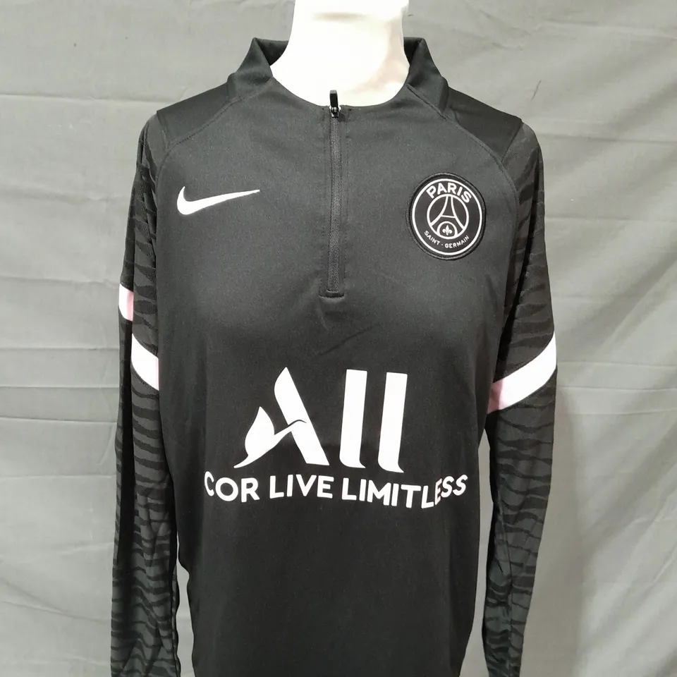 NIKE PARIS SAINT GERMAN QUATER ZIP - SMALL