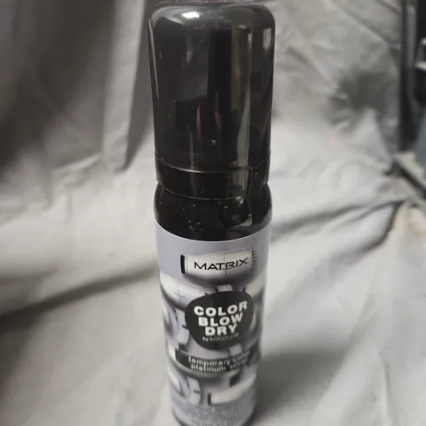 BOX OF APPROXIMATELY 24 MATRIX COLOUR BLOW DRY SPRAY – PLATINUM SILVER - 70ML