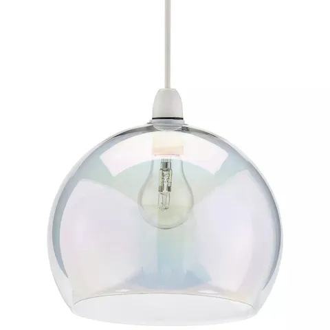 CORTONA PEARLESCENT GLOBE EASY FIT LIGHT SHADE