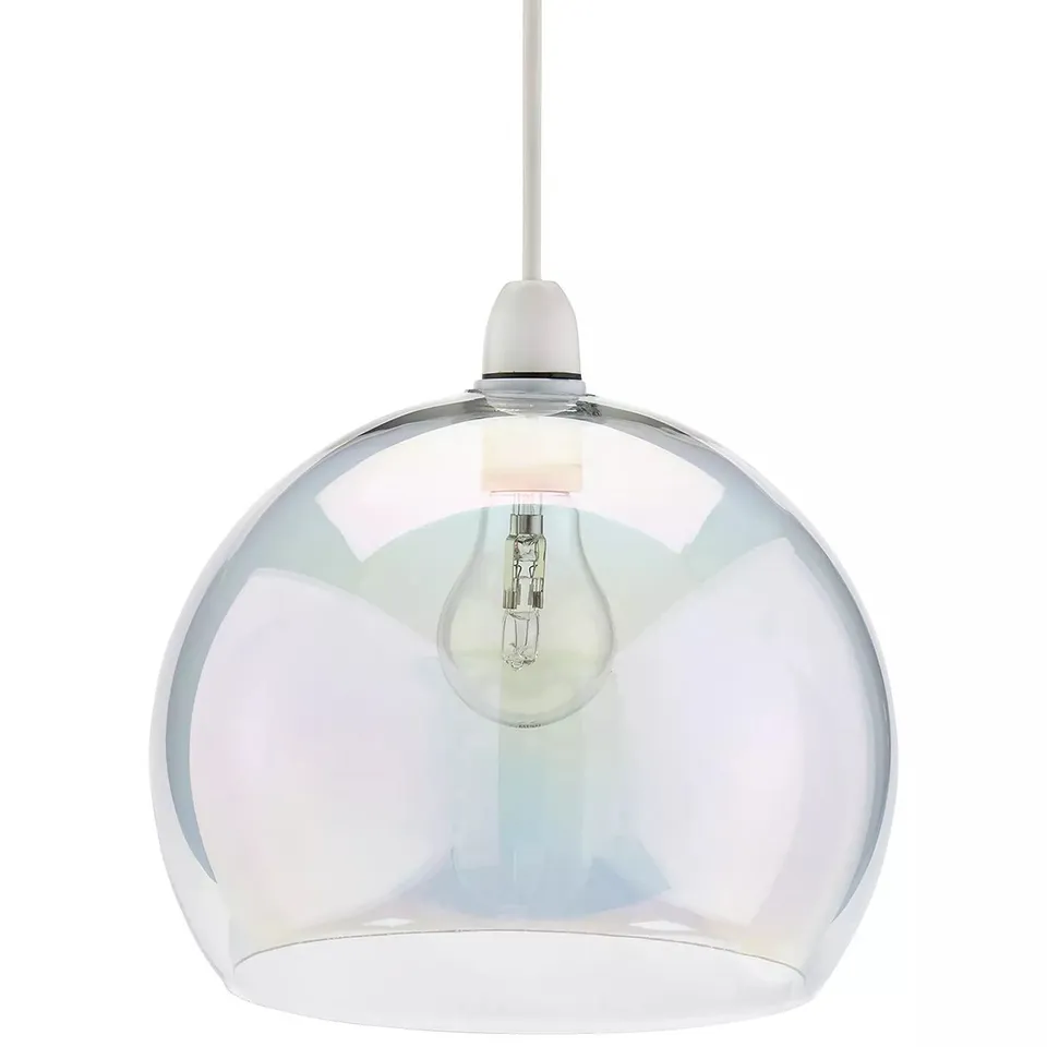 CORTONA PEARLESCENT GLOBE EASY FIT LIGHT SHADE RRP £29.99