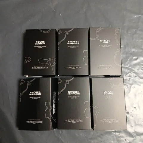 APPROXIMATELY 17 ASSORTED THOMSON CARTER LONDON 10ML FRAGRANCES