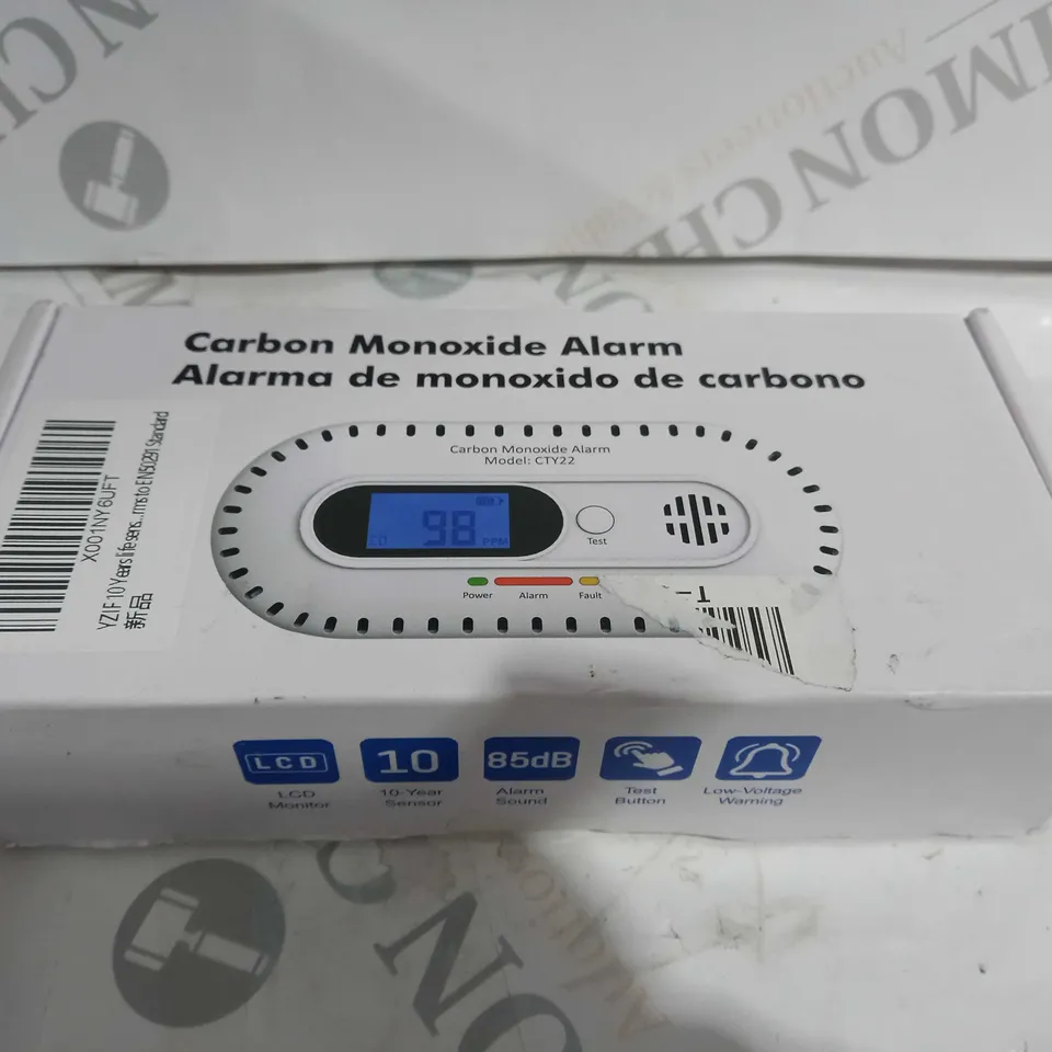 BOXED CARBON MONOXIDE ALARM