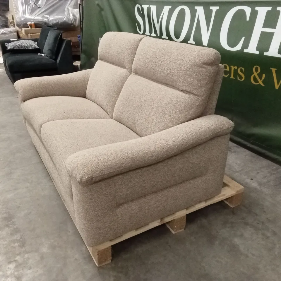 QUALITY DESIGNER ITALIAN MADE OLIVER FABRIC 2 SEATER MAXI SOFA