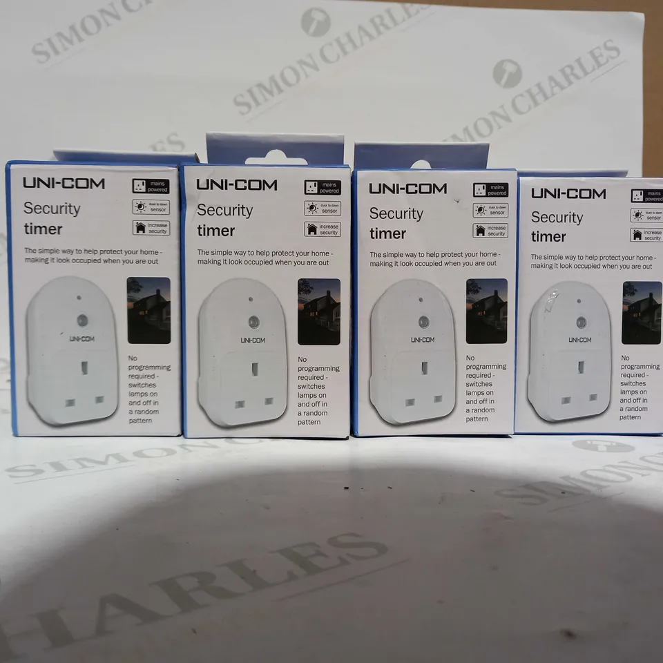 UNI-COM SET OF 4 SECURITY TIMERS