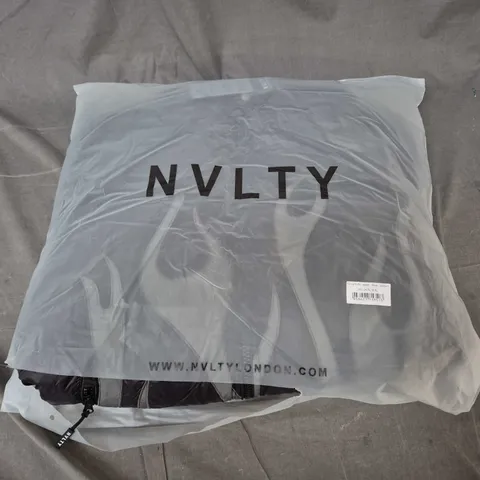 BAGGED NVLTY LONDON PUFFER JACKET β BLACK, UK MEDIUM
