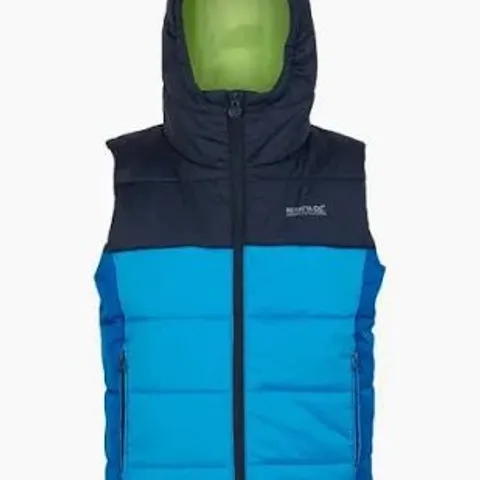 BRAND NEW REGATTA KIDS LOFT HOUSE II PADDED GILET IN NAVY/BLUE - 13 YEARS