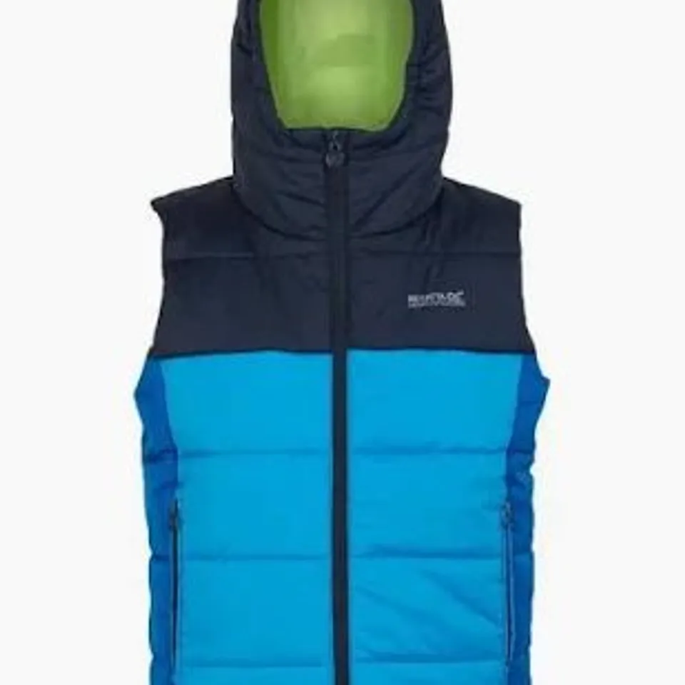 BRAND NEW REGATTA KIDS LOFT HOUSE II PADDED GILET IN NAVY/BLUE - 14 YEARS