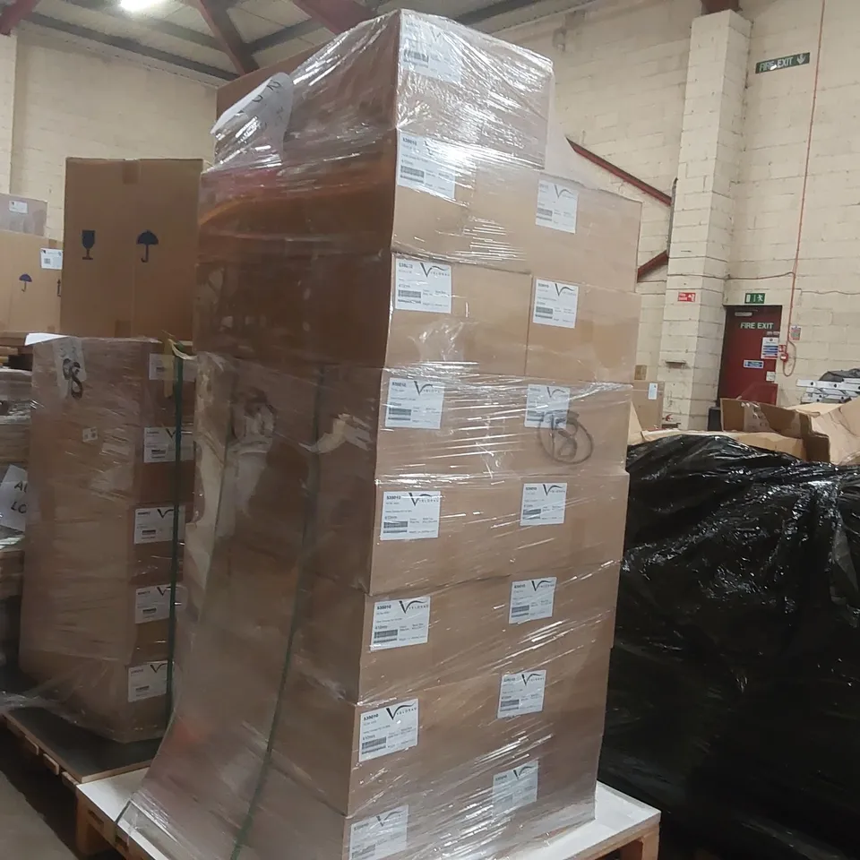 PALLET CONTAINING APPROXIMATELY 14x VELDEAU VANITY CARCASSES