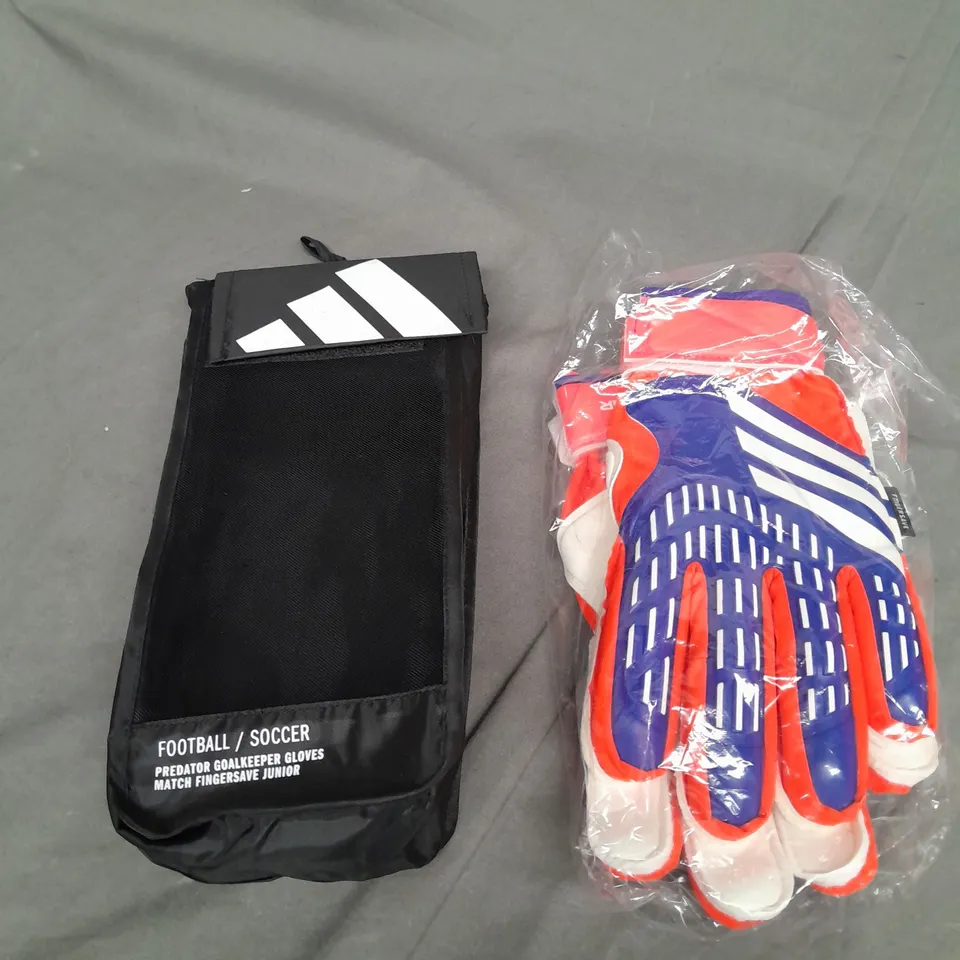 ADIDAS FOOTBALL PREDATOR GOALKEEPER GLOVES IN ORANGE MULTI SIZE JUNIOR 7