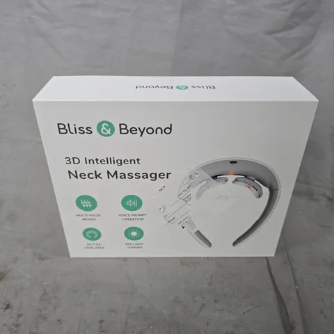 BOXED BLISS & BEYOND 3D INTELLIGENT NECK MASSAGER