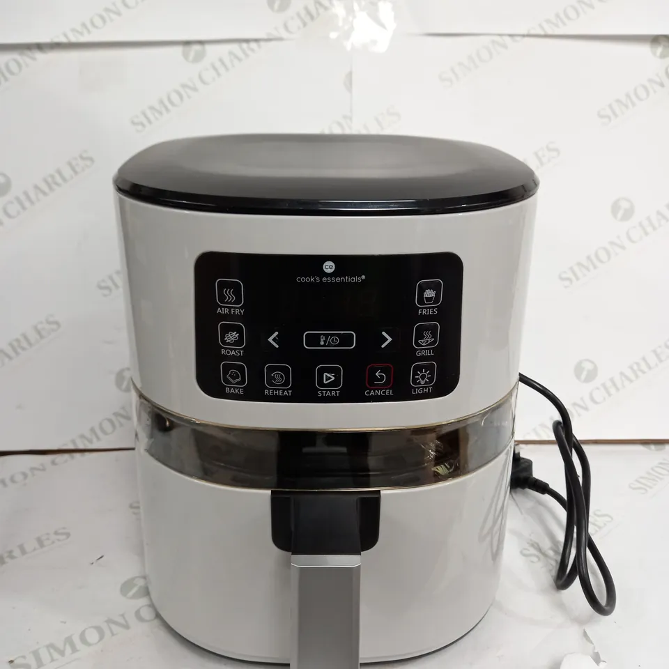 COOK'S ESSENTIALS 4.0L AIR FRYER COOL GREY
