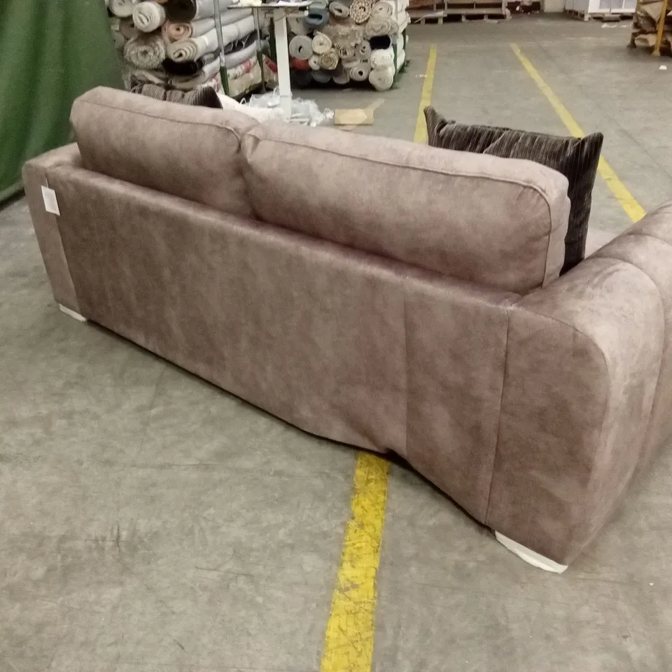 AMARA 3 SEATER SOFA - CHOCOLATE RRP £1249