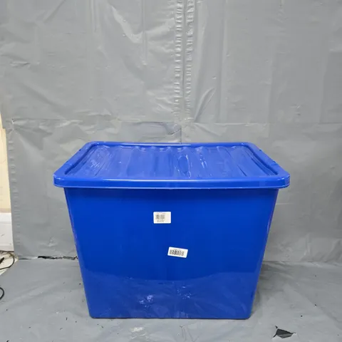 80L STORAGE BOX AND LID IN BLUE