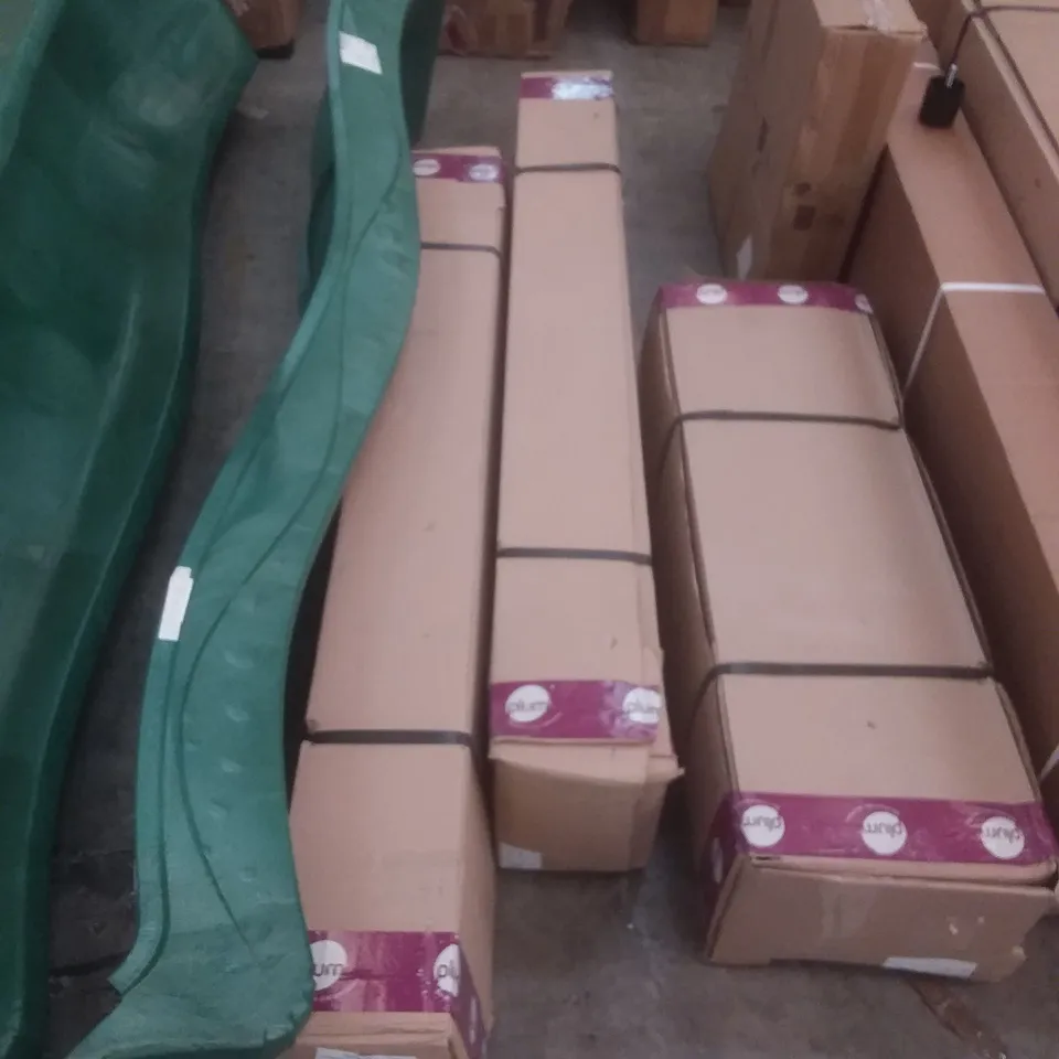 PLUM WOODEN LOOKOUT TOWER WITH SWING AND SLIDE (7 PARTS - MAY BE PARTS MISSING)